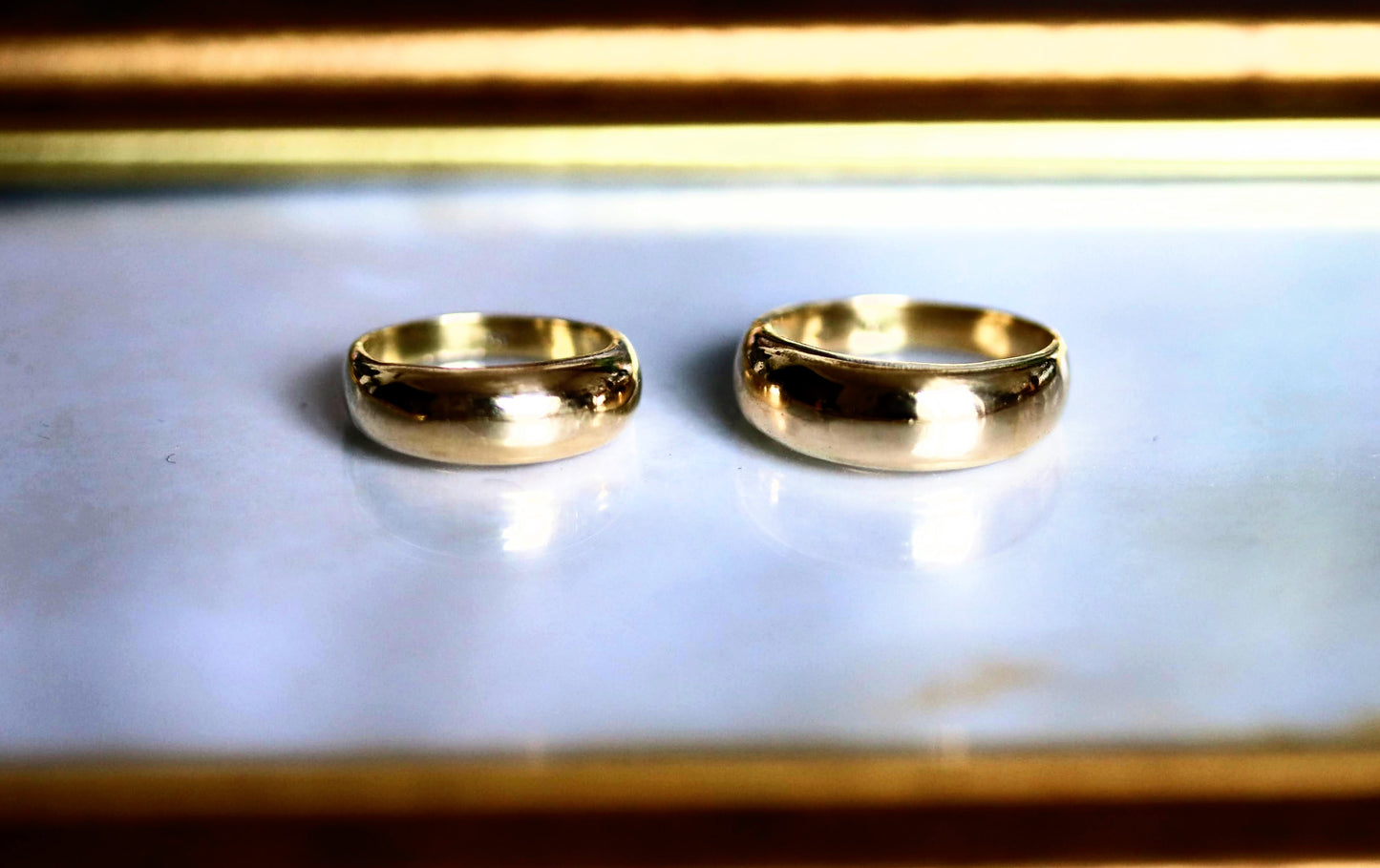 gold statement rings