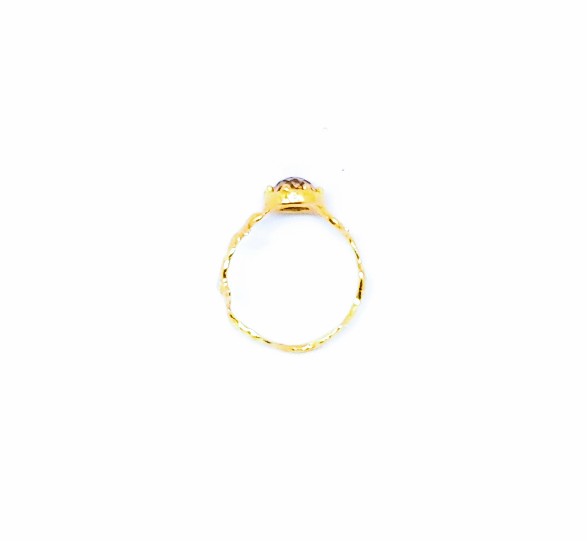 handcrafted precious ring