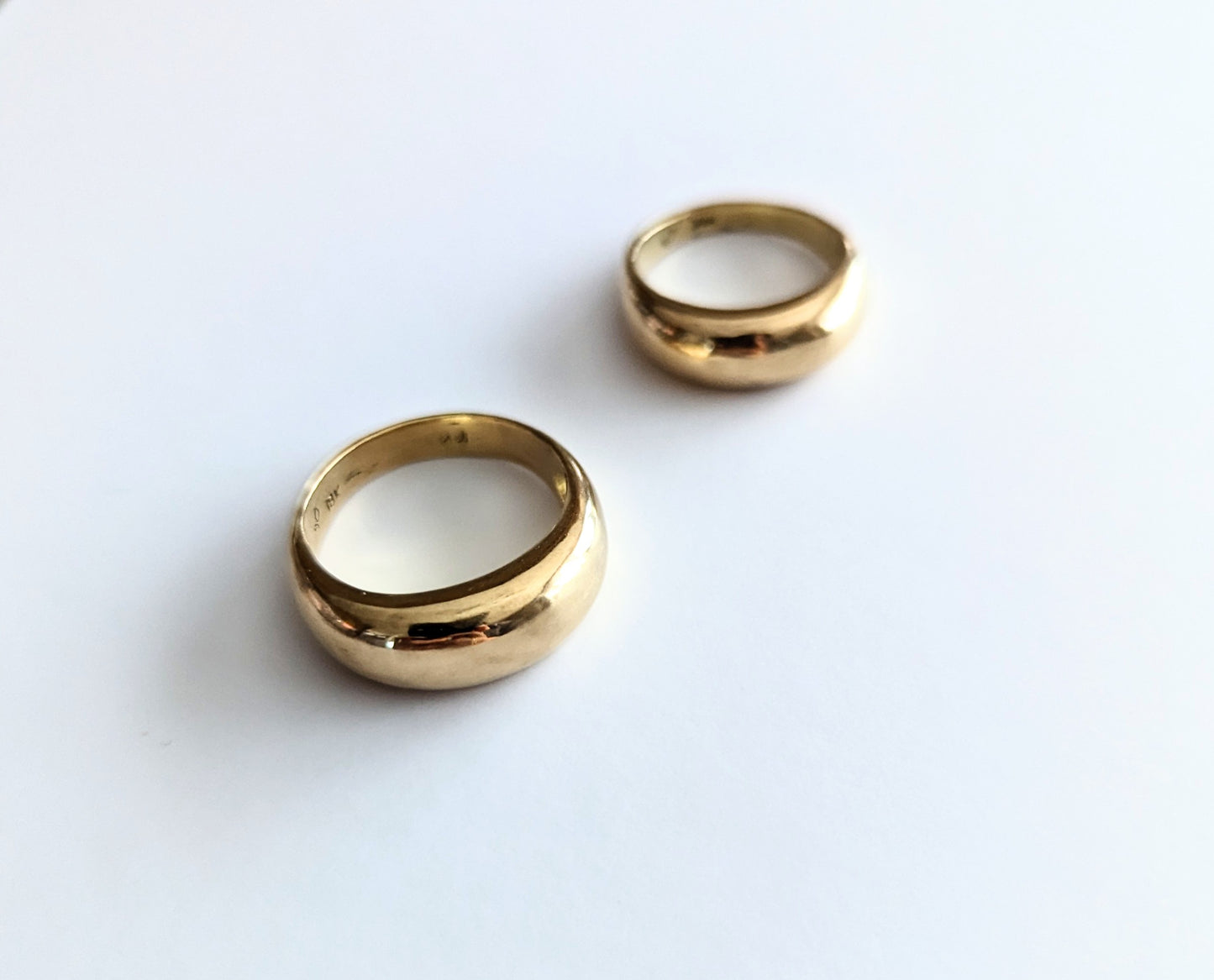 gold wedding rings