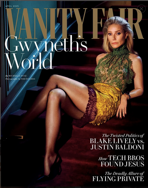 UK VOGUE & VANITY FAIR April Issue Features!