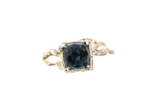 blue tourmaline ring