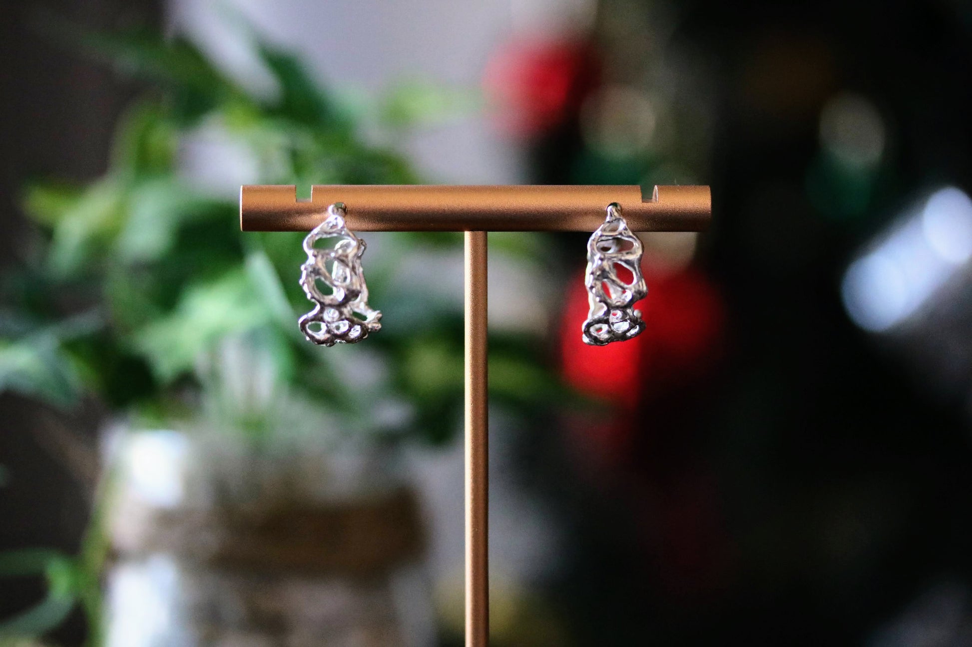 unique small hoop earrings