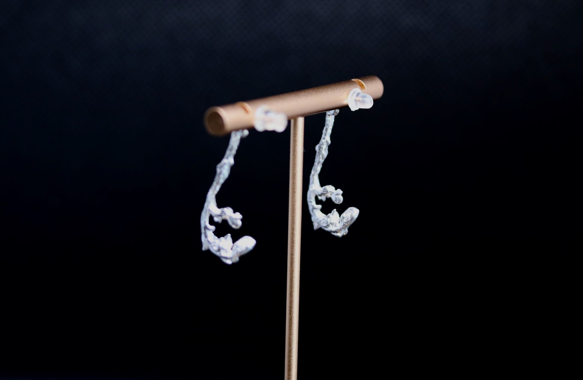 classical tree branch earrings