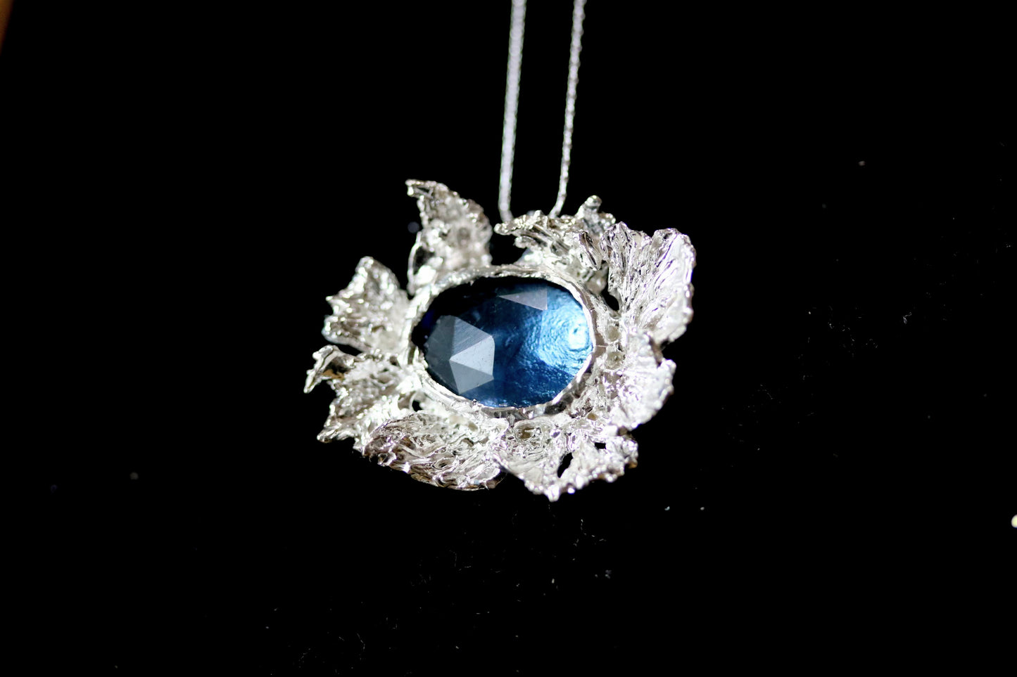 blue stone necklace