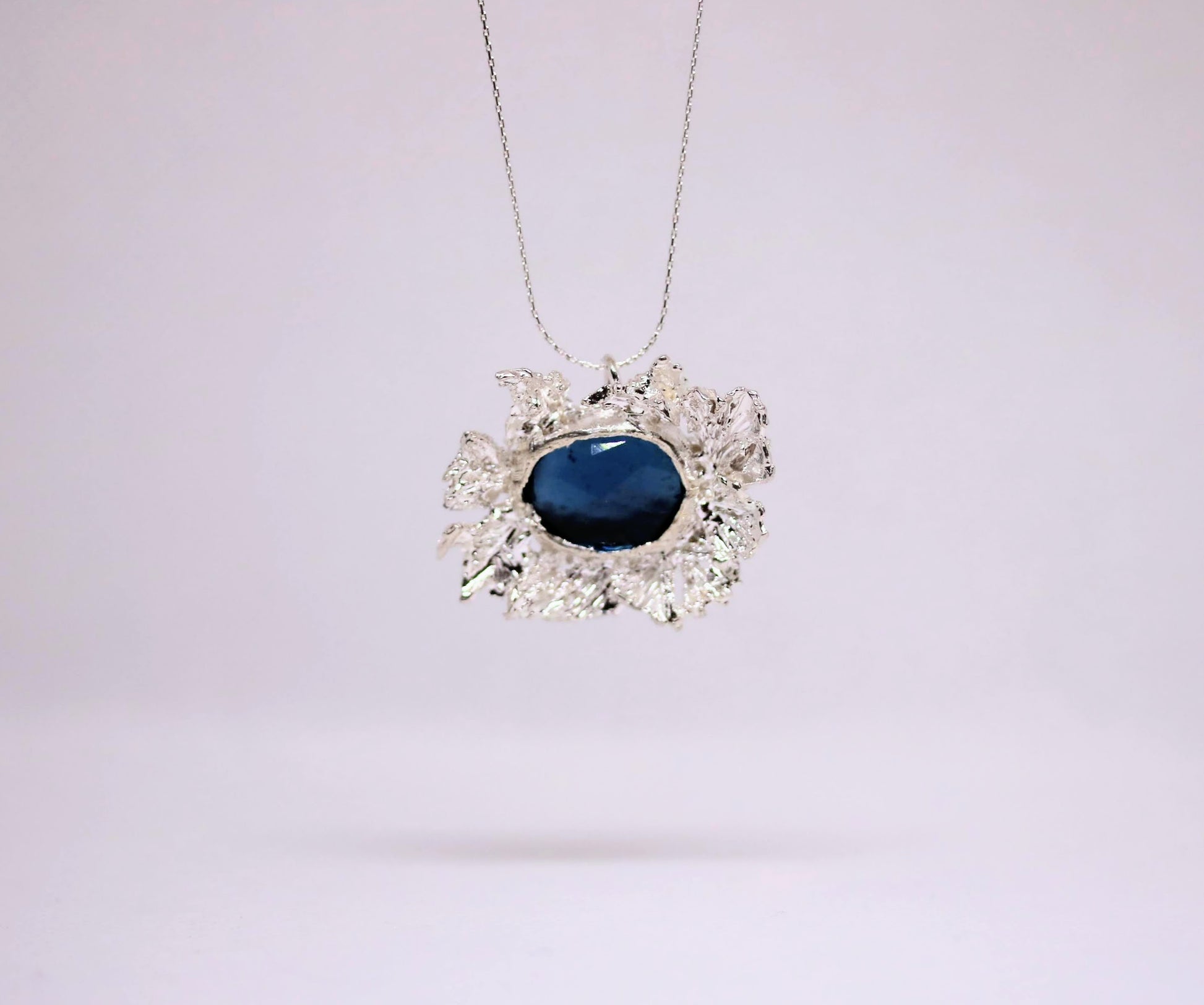 blue stone necklace
