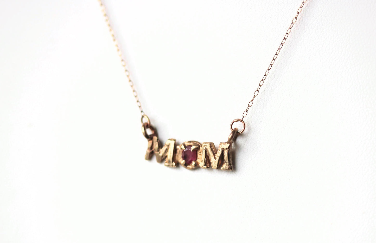 ruby mom necklace