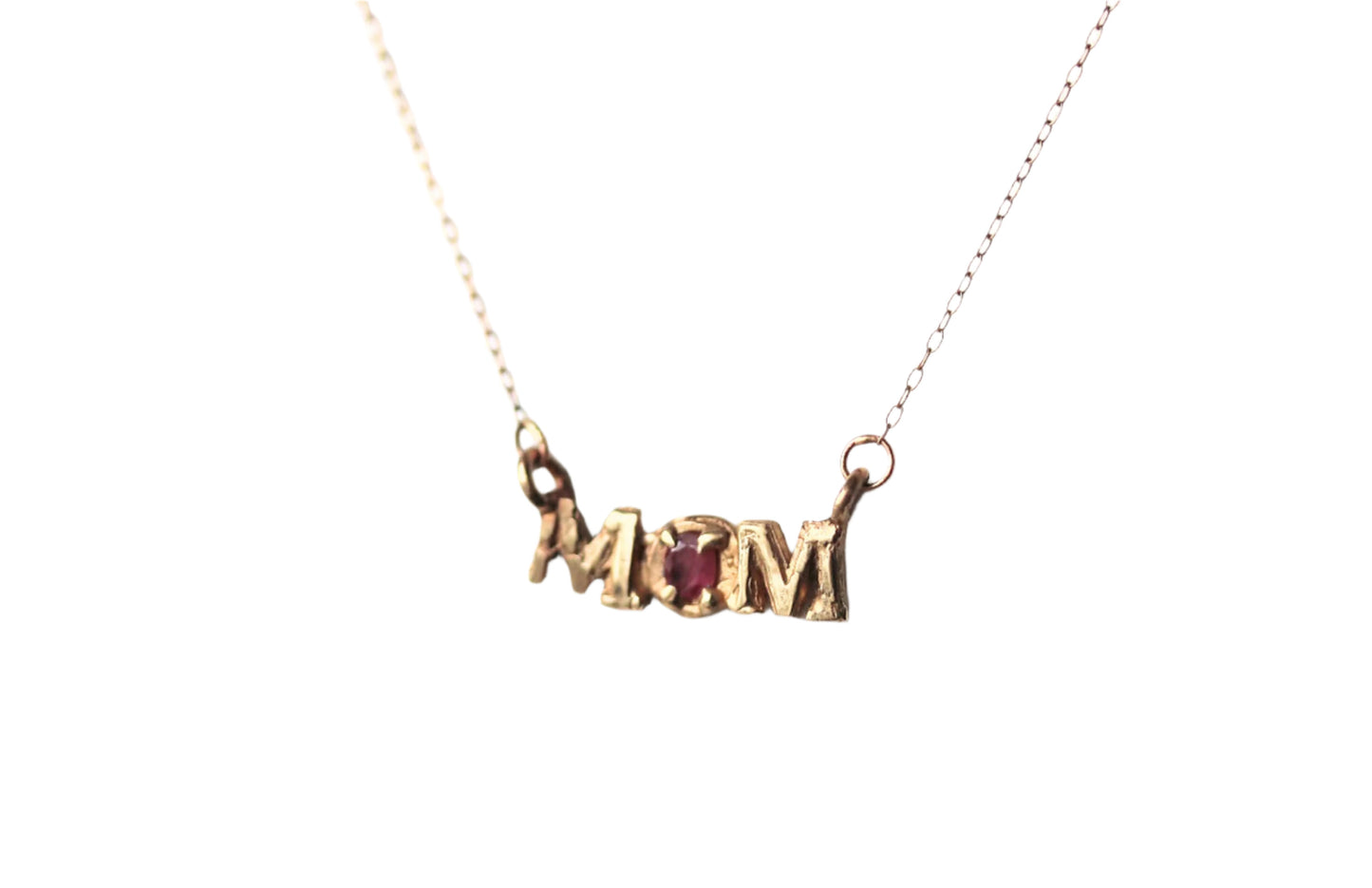 ruby mom necklace