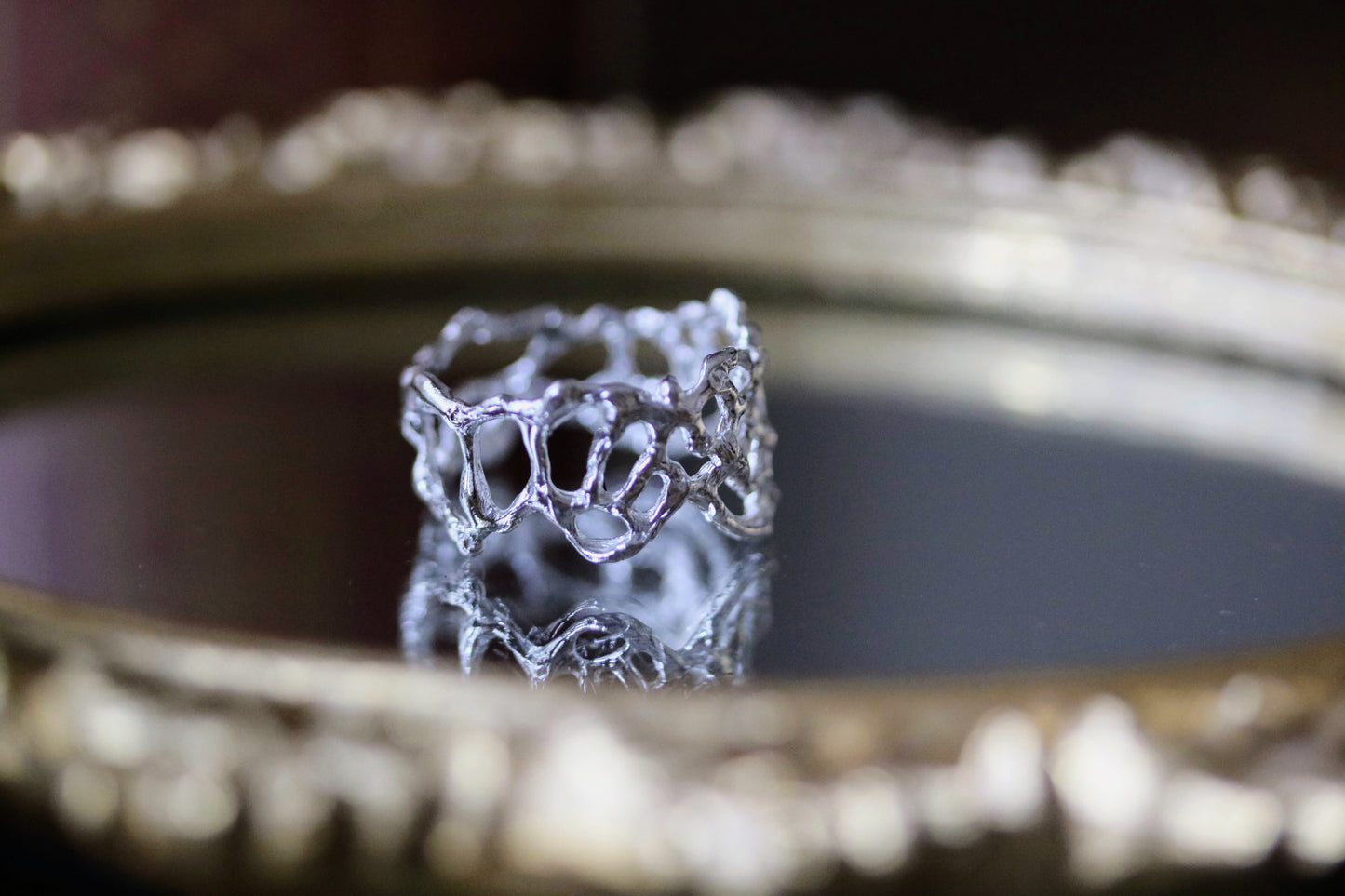 Classic Jukai Statement Ring 7/14