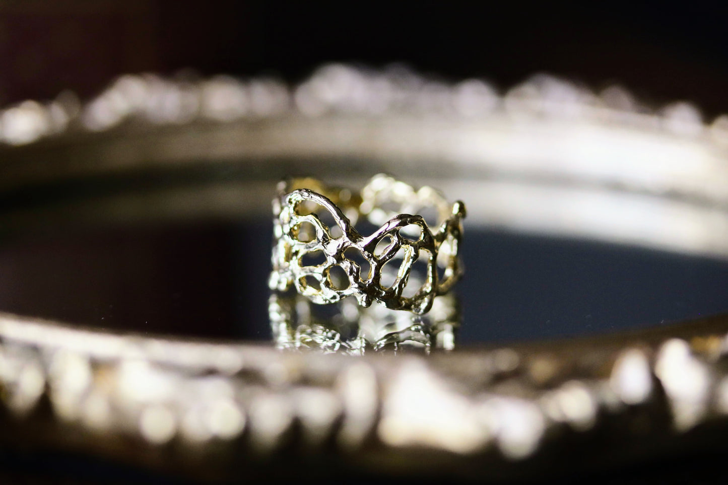Classic Jukai Statement Ring 7/14