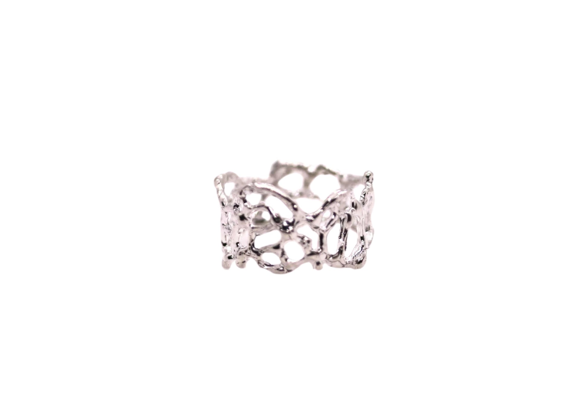 silver jukai ring