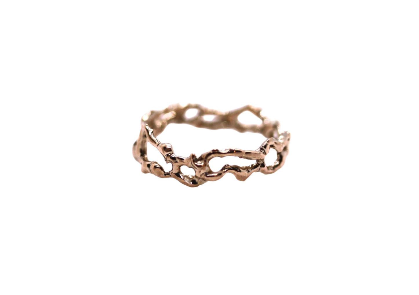 unique gold statement ring

