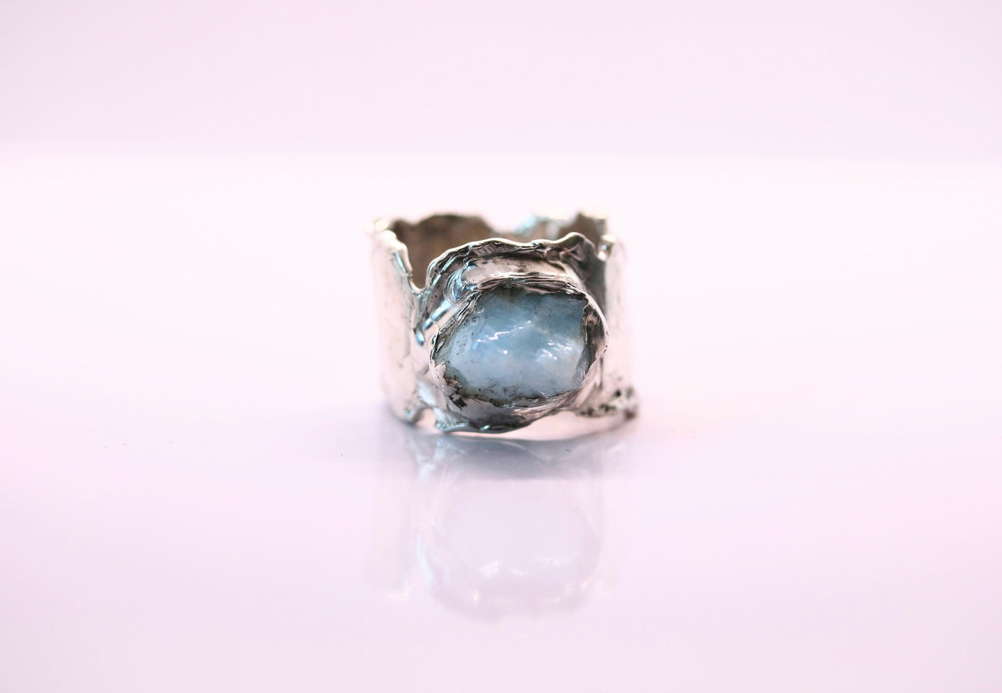 Map of Raw Aquamarine Ring OOK