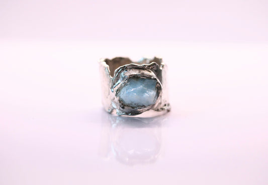 Map of Raw Aquamarine Ring OOK