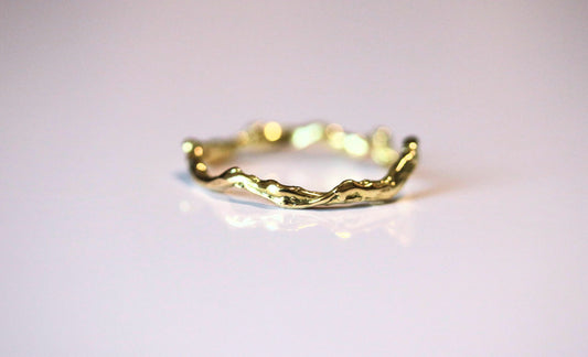 Jukai 18K Gold Ring