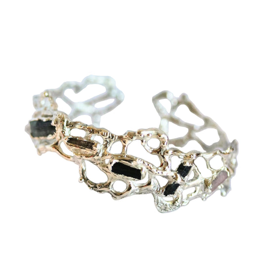 Tourmaline Silver Statement Cff
