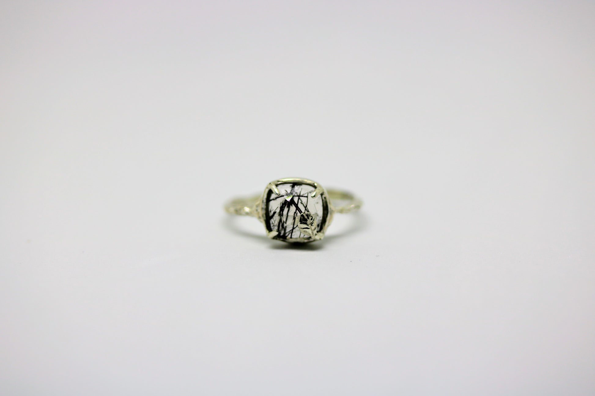 rutile quartz ring