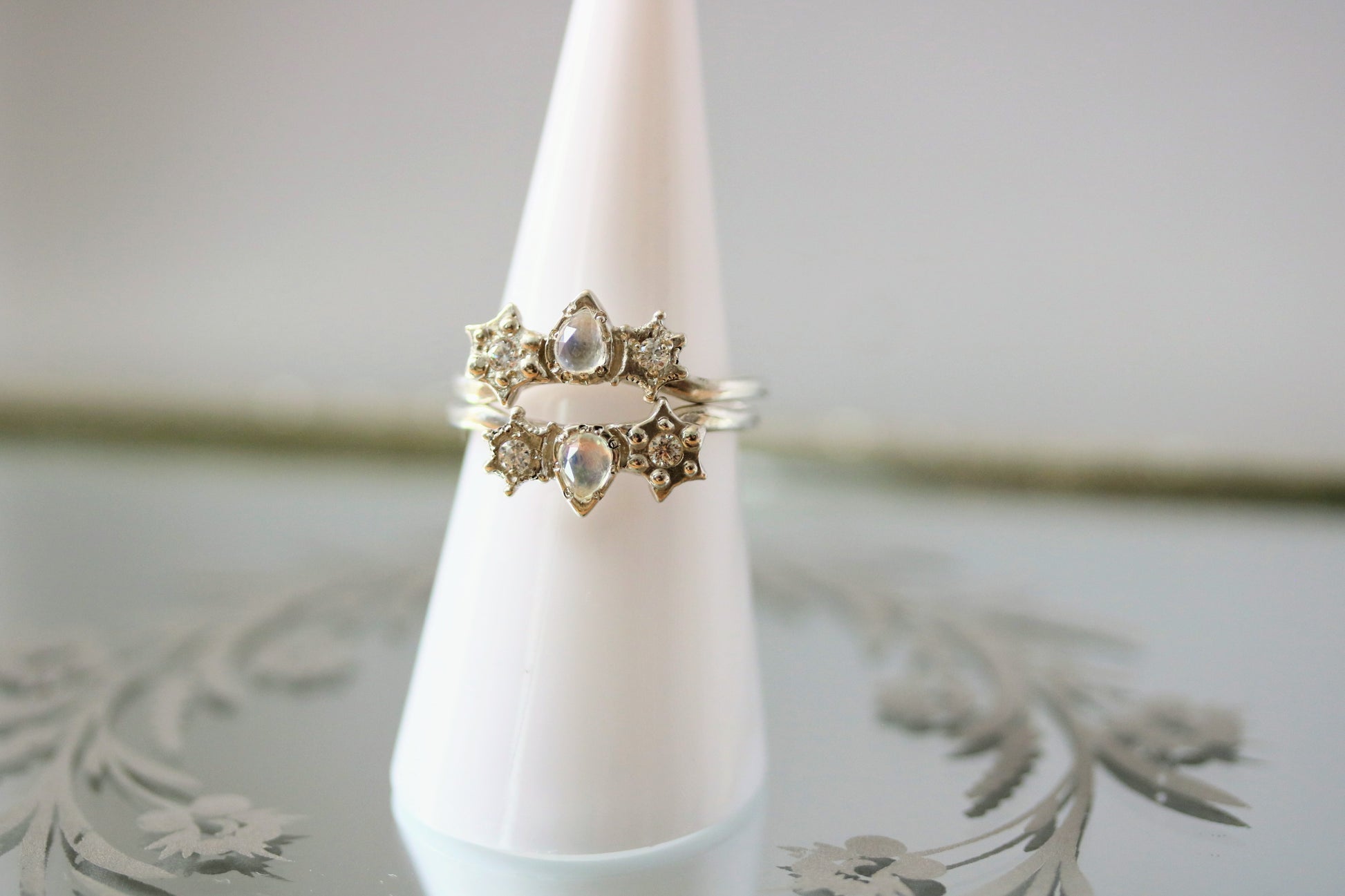 delicate tiara ring