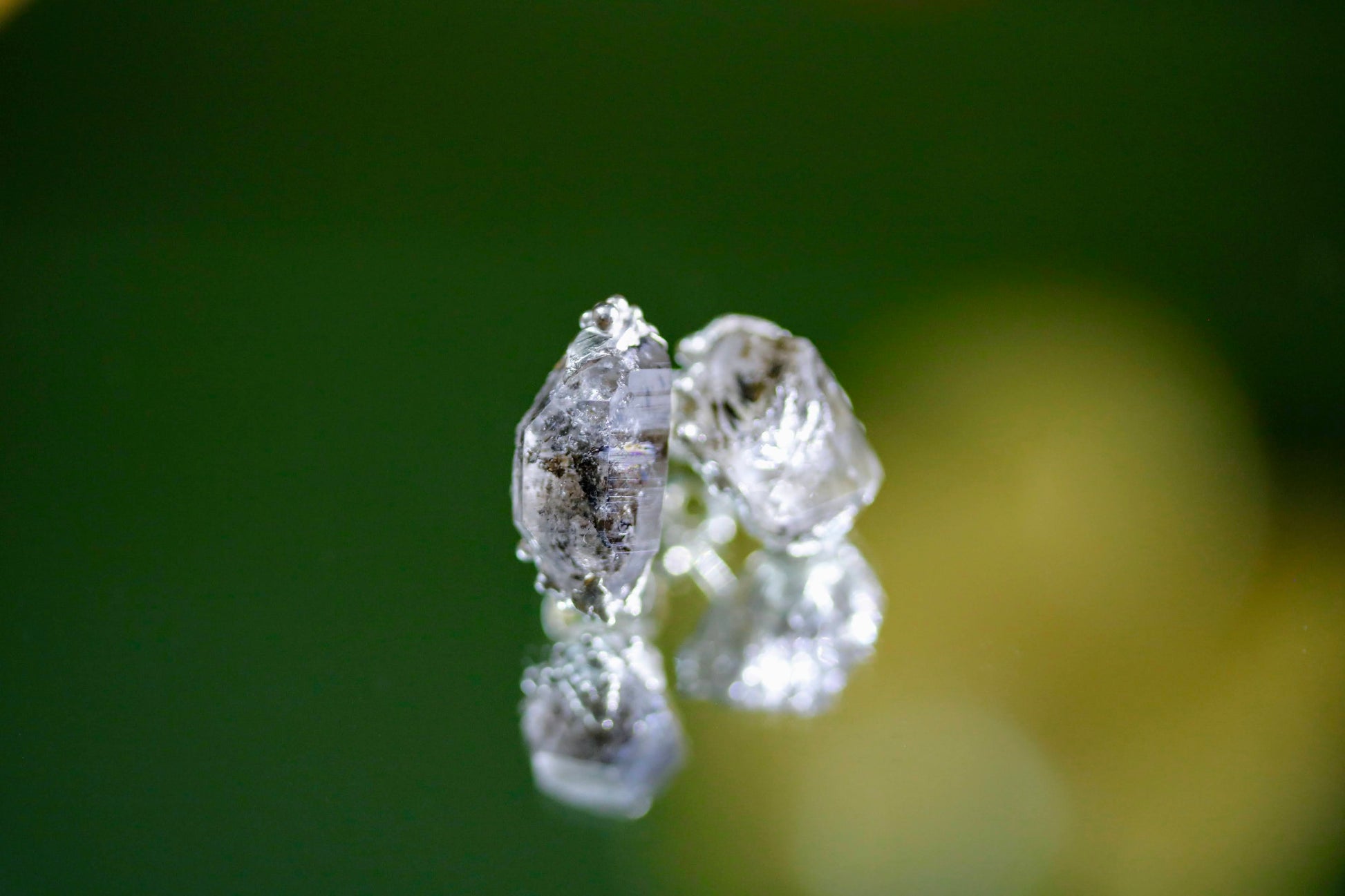 one of a kind herkimer diamond earrings