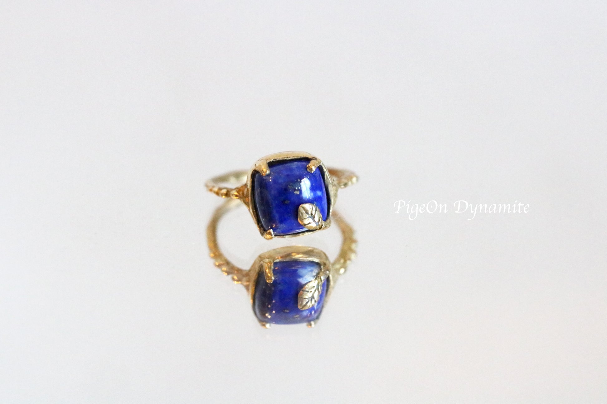 dainty gem ring