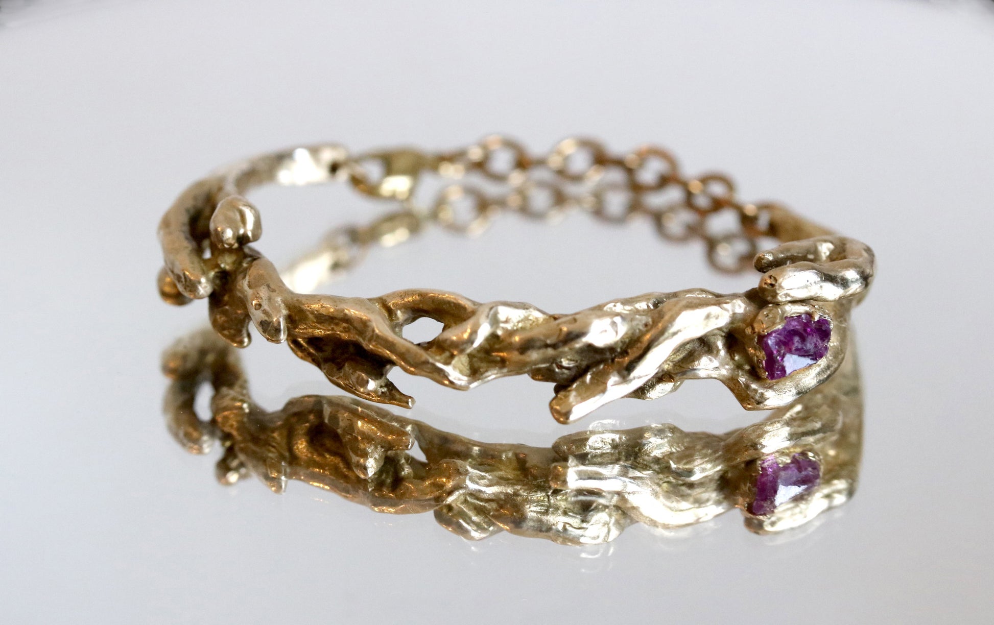 sculptual bonfire bracelet 