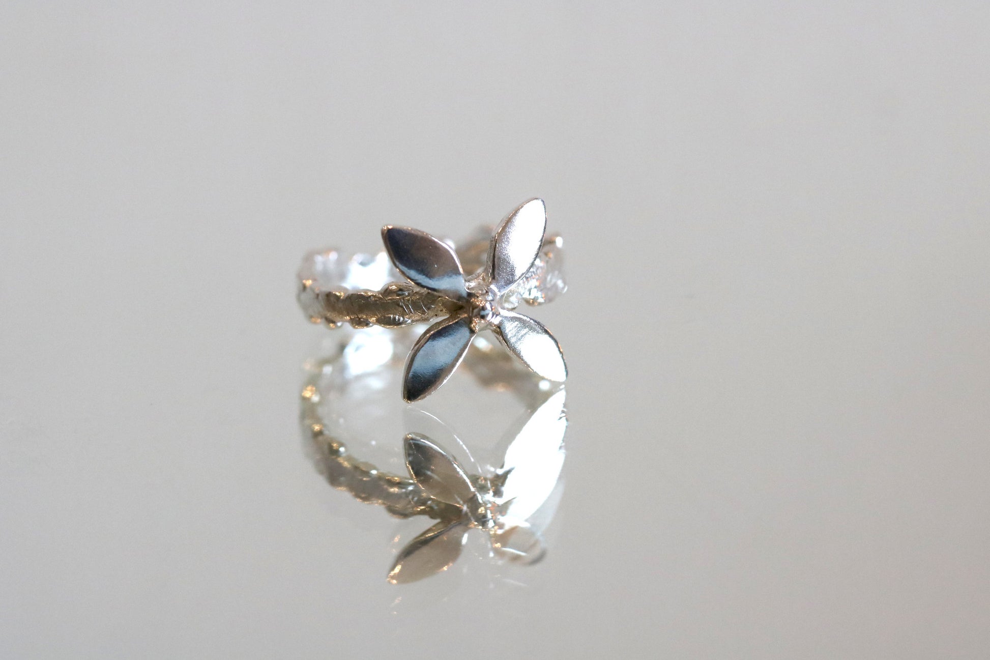 dainty floral ring