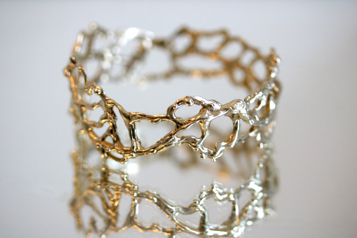 Organic Lace Bracelet "Jukai" Bangle