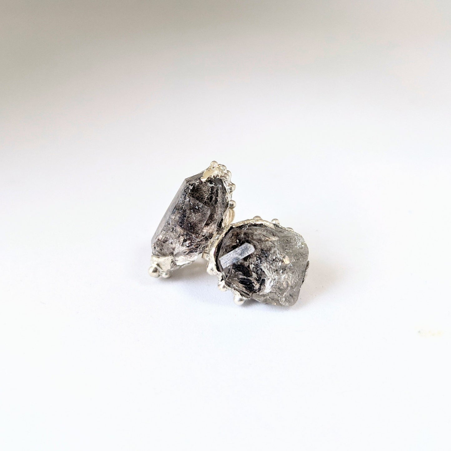 herkimer diamond studs