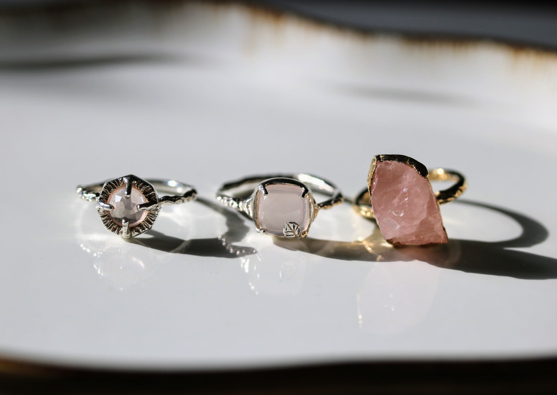 rose quartz jewelry