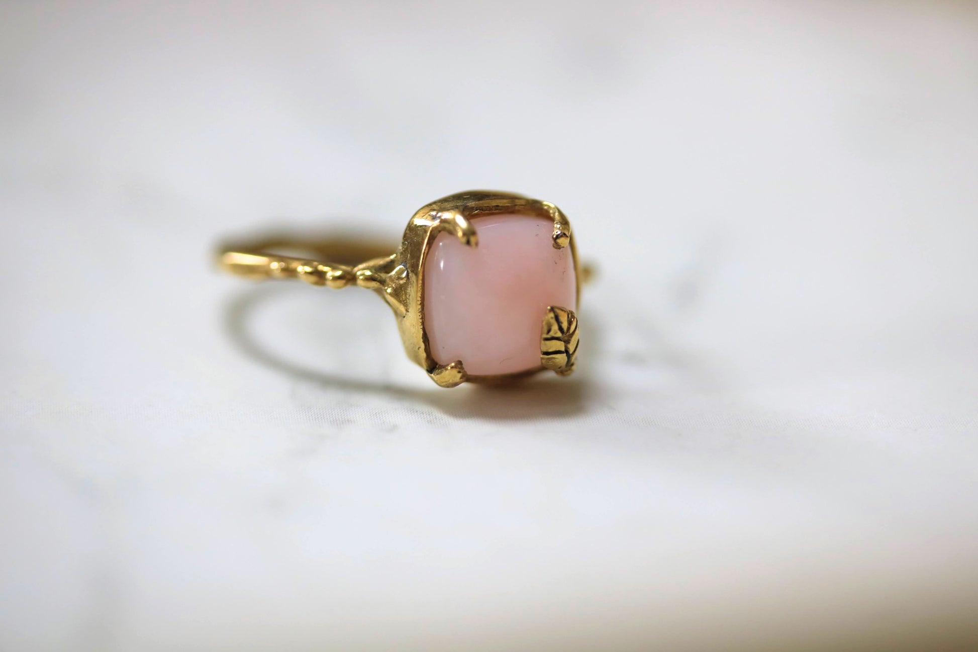 square pink ring
