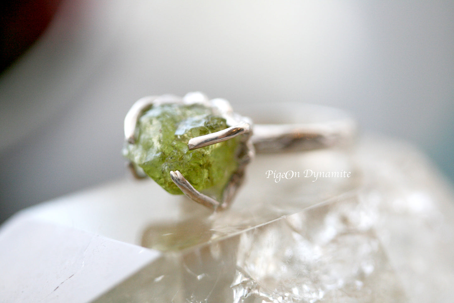 peridot ring