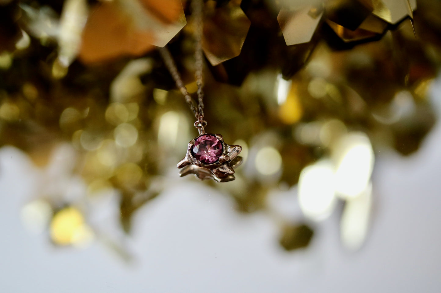 malaia garnet necklace