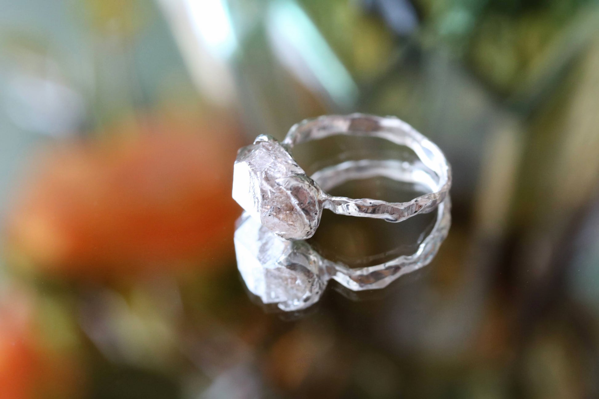 simple solitaire with herkimer diamond
