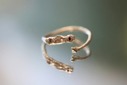 sapphire cast ring
