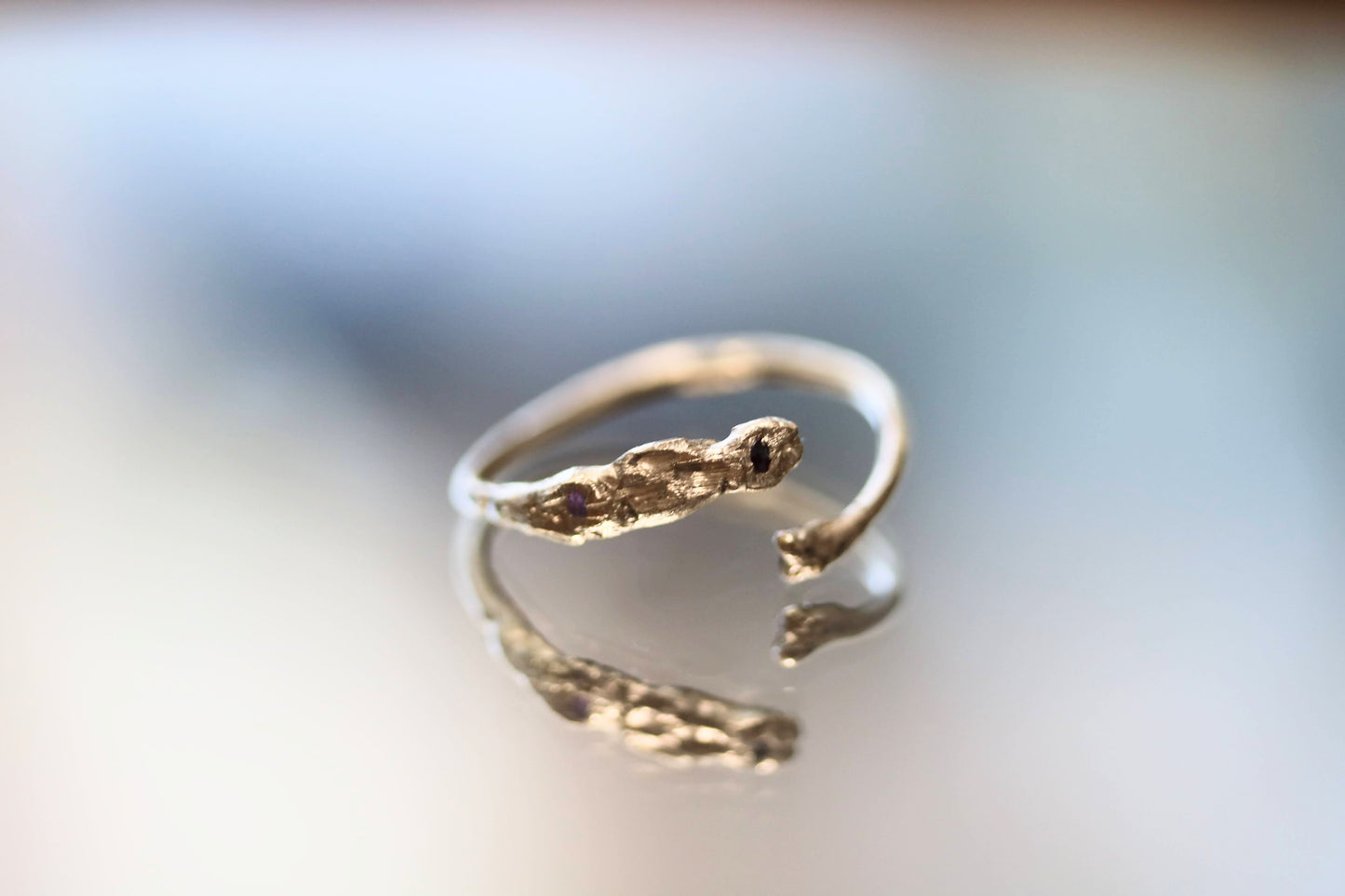 gold open ring