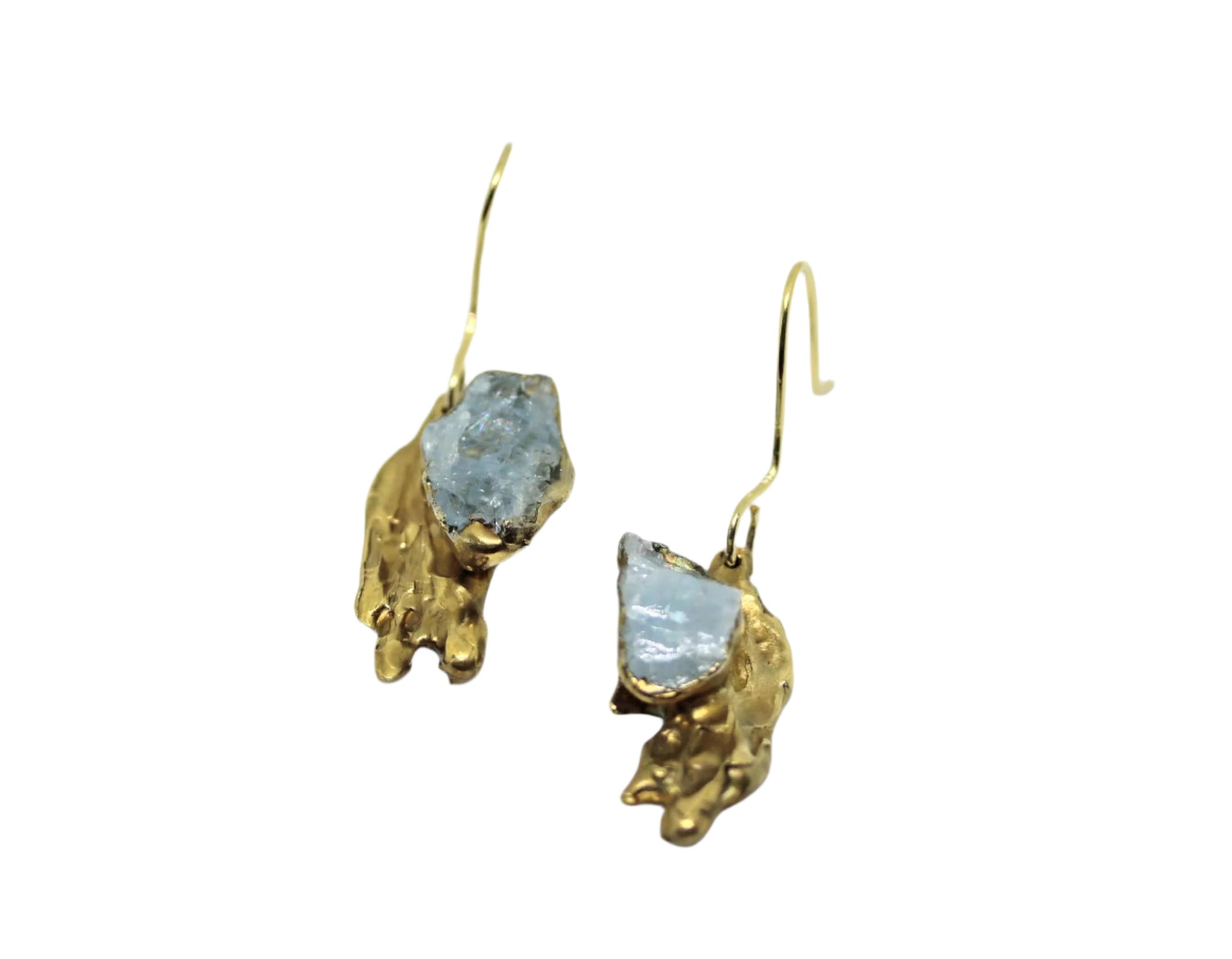 Gold Filled Aquamarine earrings