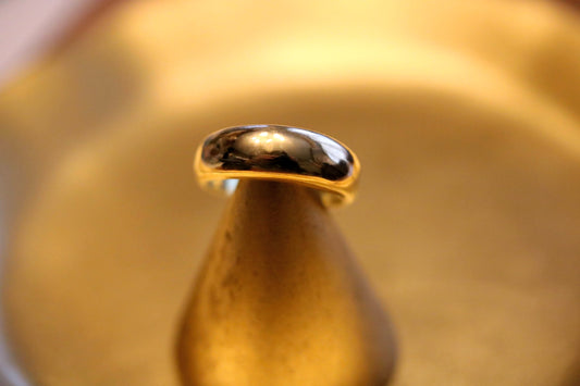 elegant 18k gold ring