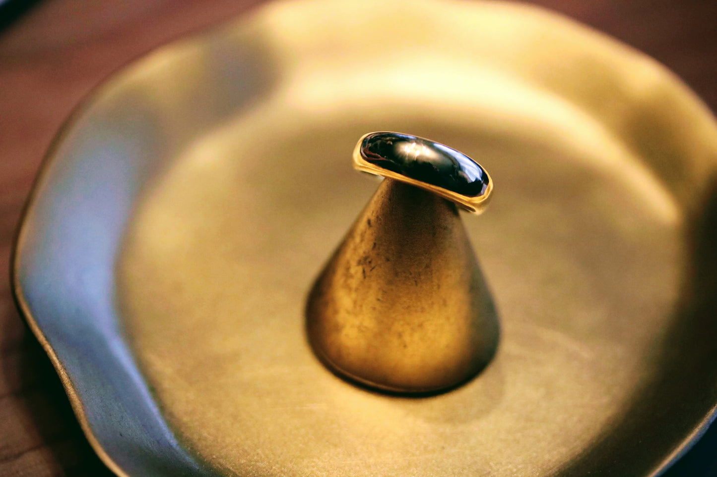 gold voluminous ring
